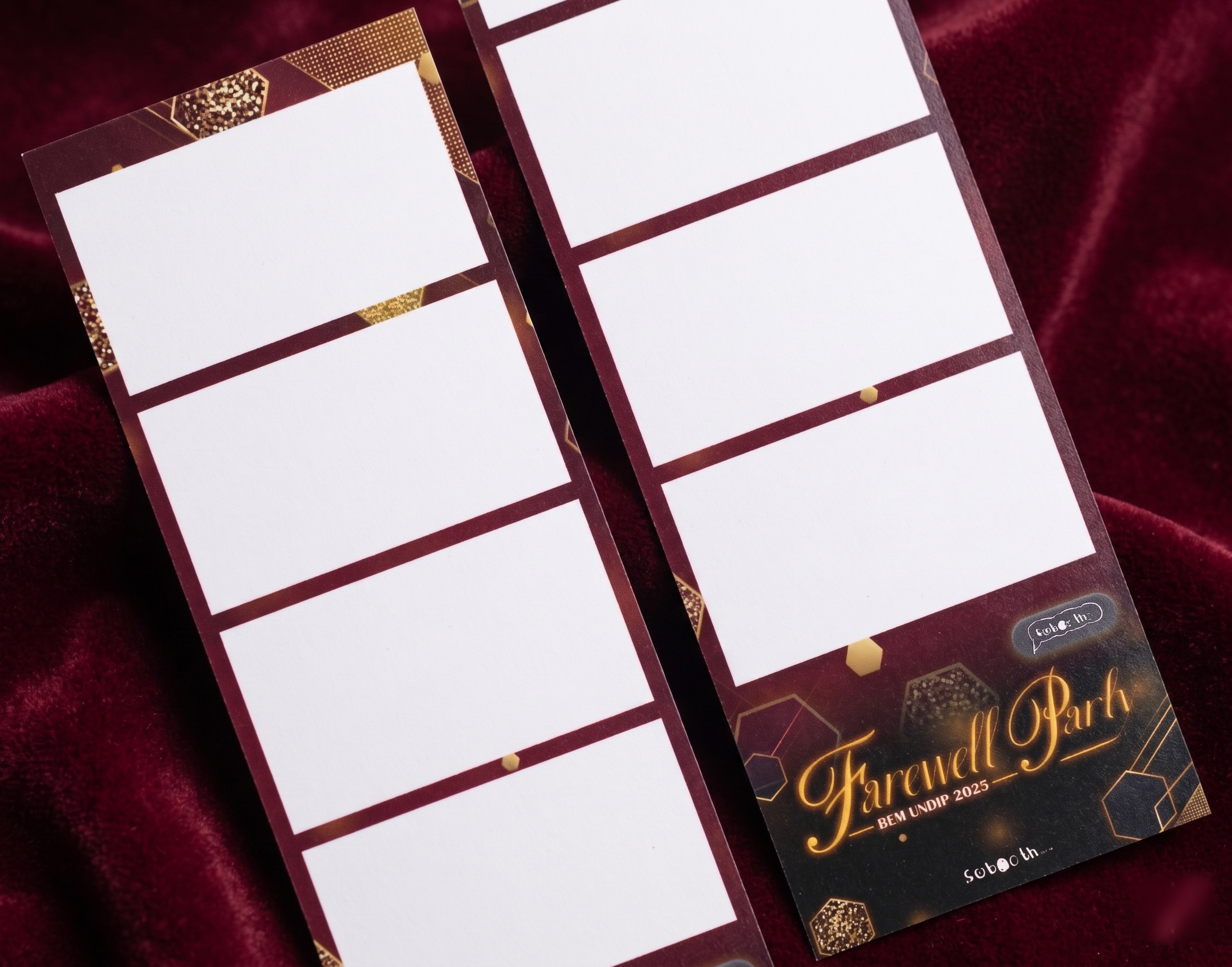 BURGUNDY VELVET BEM UNDIP
